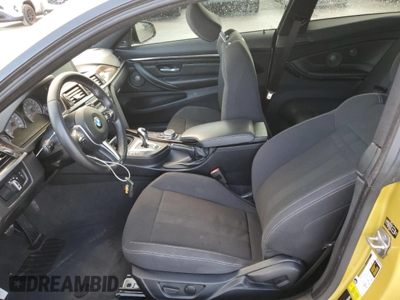 2015 BMW M4 with VIN WBS3R9C52FK332834, listed as a Copart auction lot 78004284 with 33,996 mi miles and Non Repairable. Bid and sale history available at carsss.com. Image 7.