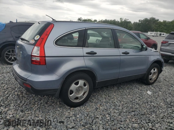 2007 Honda CR-V LX with VIN JHLRE38387C061309, listed as a Copart auction lot 51644635 with 67,618 mi miles and Salvage Title. Bid and sale history available at carsss.com. Image 3.