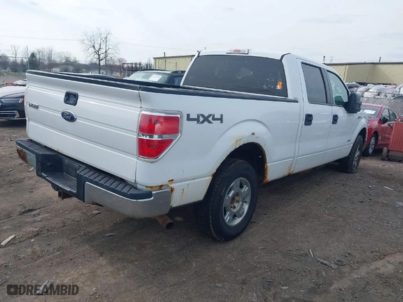 2013 Ford F-150 XL with VIN 1FTFW1ET9DFC07152, listed as a IAAI auction lot 41933289 with 174,438 mi miles. Bid and sale history available at carsss.com. Image 4.