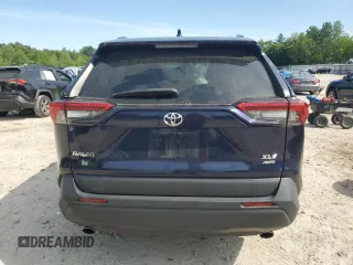 2022 Toyota RAV4 XLE with VIN 2T3P1RFV2NW275195, listed as a Copart auction lot 59655775 with 43,329 mi miles and Salvage title. Bid and sale history available at DreamBid. Image 6.
