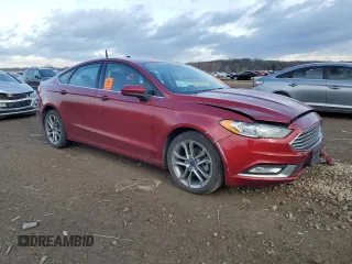 2017 Ford Fusion SE with VIN 3FA6P0HD2HR179365, listed as a Copart auction lot 48155574 with 124,138 mi miles and Non Repairable. Bid and sale history available at DreamBid. Image 4.