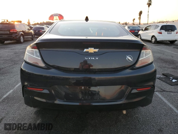 2017 Chevrolet Volt LT with VIN 1G1RC6S55HU206874, listed as a Copart auction lot 70860032 with 44,669 mi miles. Bid and sale history available at carsss.com. Image 6.