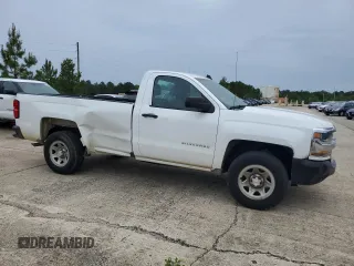2018 Chevrolet Silverado 1500 Work Truck with VIN 1GCNCNEH3JZ222019, listed as a Copart auction lot 54182875 with 153,601 mi miles and Clean Title. Bid and sale history available at DreamBid. Image 4.