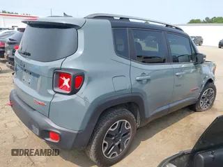 2015 Jeep Renegade Trailhawk with VIN ZACCJBCT0FPC01671, listed as a IAAI auction lot 42406869 with Not provided miles and . Bid and sale history available at DreamBid. Image 4.