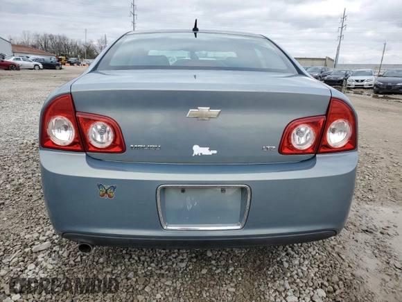 2009 Chevrolet Malibu LTZ with VIN 1G1ZK57BX94197862, listed as a Copart auction lot 50140285 with 100,451 mi miles and Salvage Title. Bid and sale history available at DreamBid. Image 6.