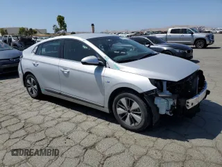 2018 Hyundai Ioniq Limited z VIN KMHC75LD3JU104167, wystawiony jako Copart lot #58907805 z przebiegiem Nie podano mil oraz Szkoda całkowita • Salvage title. Historia ofert i sprzedaży dostępna na DreamBid. Obrazek 4.