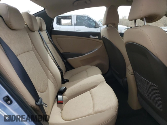 2012 Hyundai Accent GLS with VIN KMHCU4AE7CU138100, listed as a Copart auction lot 50828095 with 60,177 mi miles and Salvage Title. Bid and sale history available at carsss.com. Image 10.