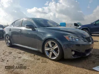 2010 Lexus IS 250 with VIN JTHBF5C26A5123922, listed as a Copart auction lot 64084835 with 159,652 mi miles and Salvage title. Bid and sale history available at DreamBid. Image 4.