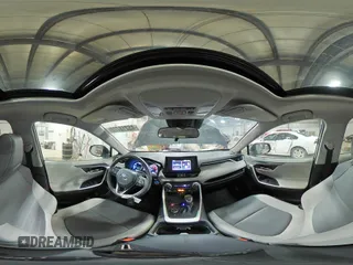 2021 Toyota RAV4 Hybrid LE with VIN 4T3B6RFV8MU009416, listed as a Copart auction lot 45218725 with 132,840 mi miles and Salvage Title. Bid and sale history available at carsss.com. Image 14.