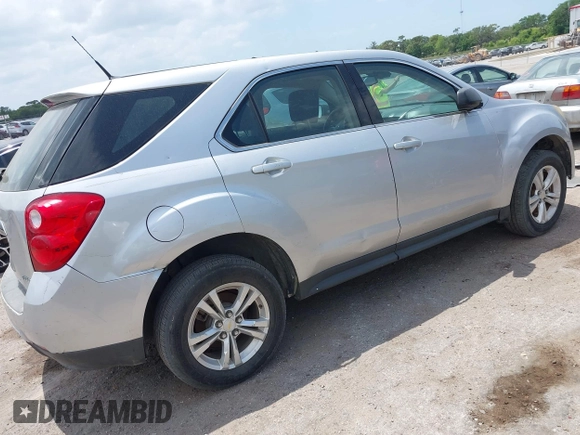2013 Chevrolet Equinox LS with VIN 1GNALBEK4DZ112942, listed as a IAAI auction lot 42084705 with Not Provided miles and . Bid and sale history available at DreamBid. Image 4.