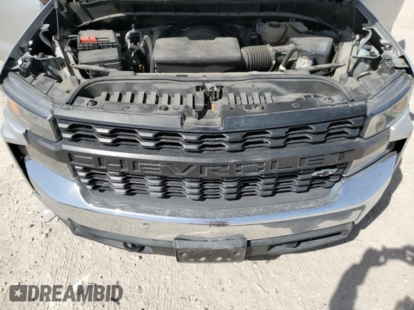 2020 Chevrolet Silverado 1500 Work Truck with VIN 3GCUYAEF0LG218078, listed as a Copart auction lot 50174455 with 101,394 mi miles and Salvage Title. Bid and sale history available at DreamBid. Image 11.