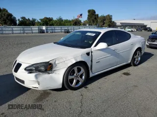 2006 Pontiac Grand Prix GXP with VIN 2G2WC58C761265092, listed as a Copart auction lot 63118695 with 163,443 mi miles and Salvage title. Bid and sale history available at DreamBid. Image 1.