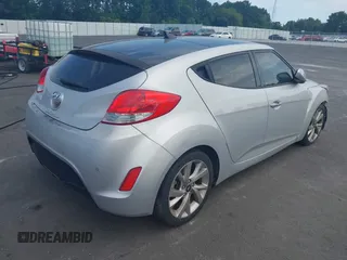 2016 Hyundai Veloster with VIN KMHTC6AD8GU301395, listed as a IAAI auction lot 42634620 with 115,551 mi miles and . Bid and sale history available at DreamBid. Image 4.