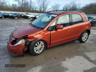 2013 Suzuki SX4 Crossover with VIN JS2YB5A37D6100222, listed as a Copart auction lot 86614504 with 131,930 mi miles and Salvage Title. Bid and sale history available at carsss.com. Image 1.