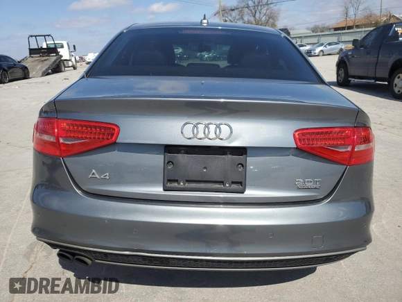 2015 Audi A4 Premium Plus with VIN WAUFFAFL8FN036236, listed as a Copart auction lot 48136715 with 140,901 mi miles and Salvage Title. Bid and sale history available at carsss.com. Image 6.