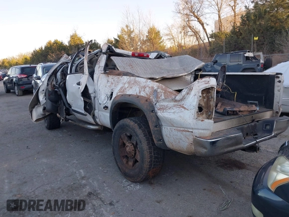 2006 Dodge 2500 SLT with VIN 1D7KS28C96J132647, listed as a IAAI auction lot 41142404 with 234,200 mi miles and . Bid and sale history available at DreamBid. Image 3.