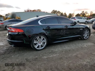 2013 Jaguar XF with VIN SAJWA0JC4DMS64094, listed as a Copart auction lot 80721014 with 133,462 mi miles and Salvage Title. Bid and sale history available at DreamBid. Image 3.