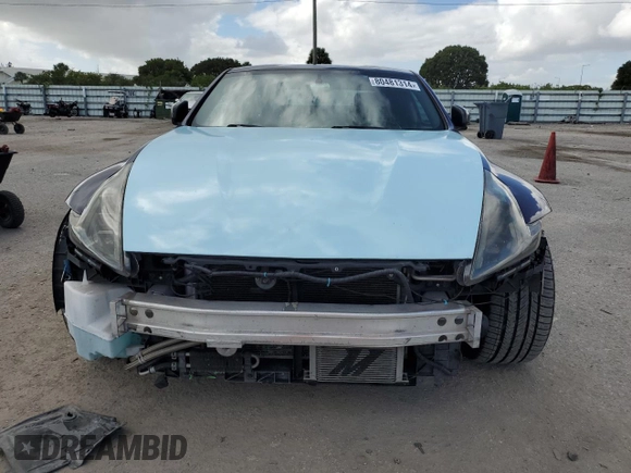 2010 Nissan 370Z Touring with VIN JN1AZ4EH8AM503983, listed as a Copart auction lot 80481314 with 110,017 mi miles and Salvage Title. Bid and sale history available at carsss.com. Image 5.