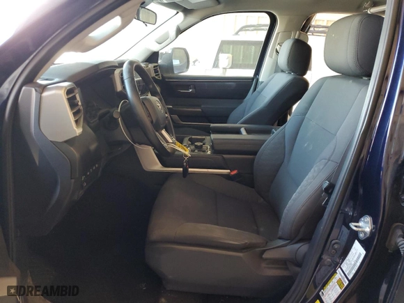 2023 Toyota Tundra 4WD SR5 with VIN 5TFLA5DB3PX107256, listed as a Copart auction lot 85653074 with 19,536 mi miles and Salvage Title. Bid and sale history available at carsss.com. Image 7.