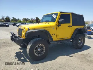 2008 Jeep Wrangler X z VIN 1J4FA24188L567678, wystawiony jako Copart lot #60918635 z przebiegiem 185 368 mil mil oraz Szkoda całkowita • Salvage title. Historia ofert i sprzedaży dostępna na DreamBid. Obrazek 1.