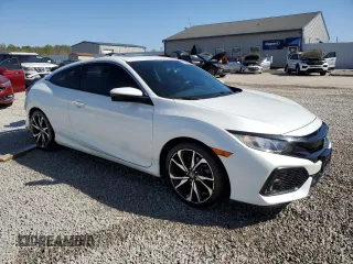 2017 Honda Civic Si with VIN 2HGFC3A55HH750970, listed as a Copart auction lot 53098595 with 40,436 mi miles and Salvage Title. Bid and sale history available at DreamBid. Image 4.