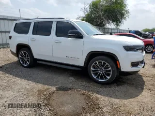 2023 Jeep Wagoneer Series II Carbide with VIN 1C4SJVBPXPS553377, listed as a Copart auction lot 55579265 with 16,510 mi miles and Salvage title. Bid and sale history available at DreamBid. Image 4.