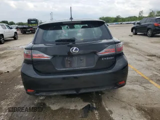 2011 Lexus CT 200h with VIN JTHKD5BH0B2026049, listed as a Copart auction lot 58810165 with 149,339 mi miles and Salvage title. Bid and sale history available at DreamBid. Image 6.