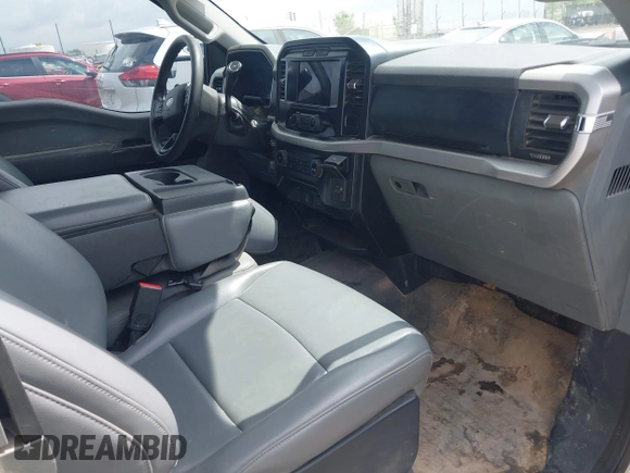2021 Ford F-150 XL with VIN 1FTFX1E59MFC09787, listed as a IAAI auction lot 42162828 with 96,215 mi miles and . Bid and sale history available at DreamBid. Image 5.