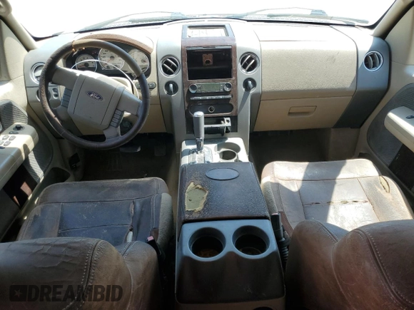 2005 Ford F-150 XLT with VIN 1FTPW14565KE27946, listed as a Copart auction lot 53893705 with 313,846 mi miles and Non Repairable. Bid and sale history available at carsss.com. Image 8.