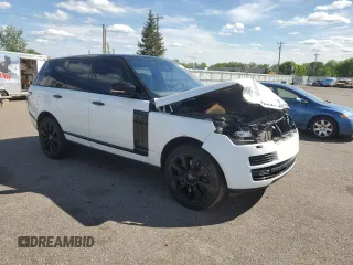 2017 Land Rover Range Rover HSE with VIN SALGS2FV8HA325212, listed as a Copart auction lot 57654425 with 98,009 mi miles and Salvage title. Bid and sale history available at DreamBid. Image 4.