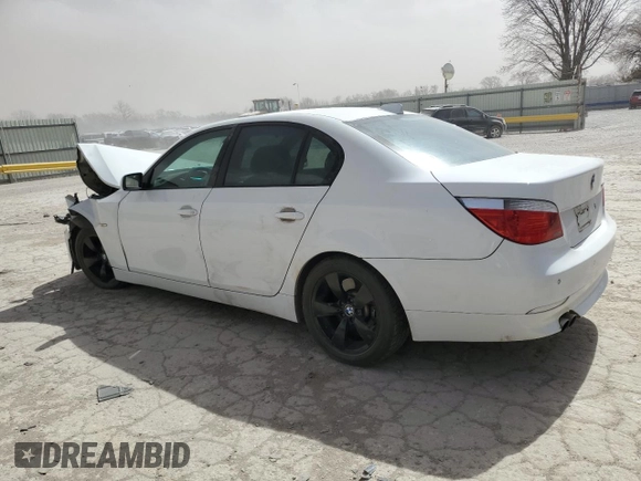 2007 BMW 5 Series 550i with VIN WBANB53567CP04231, listed as a Copart auction lot 49187015 with Not Provided miles and Salvage Title. Bid and sale history available at carsss.com. Image 2.