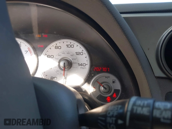 2004 Acura RSX with VIN JH4DC54874S009048, listed as a IAAI auction lot 40386772 with 202,707 mi miles. Bid and sale history available at carsss.com. Image 7.