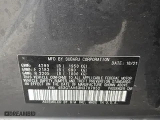 2022 Subaru Impreza Premium with VIN 4S3GTAV63N3707852, listed as a Copart auction lot 49154415 with 31,944 mi miles and Salvage Title. Bid and sale history available at carsss.com. Image 15.