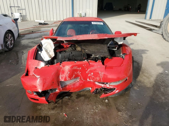 2001 Chevrolet Corvette Z06 with VIN 1G1YY12S715121234, listed as a Copart auction lot 41794705 with 56,836 mi miles and Salvage Title. Bid and sale history available at carsss.com. Image 5.