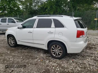 2013 Kia Sorento SX z VIN 5XYKWDA20DG412272, wystawiony jako Copart lot #60263145 z przebiegiem Nie podano mil oraz Czysty tytuł • Clean title. Historia ofert i sprzedaży dostępna na DreamBid. Obrazek 2.