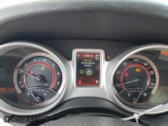 2018 Dodge Journey SXT with VIN 3C4PDCBG8JT310433, listed as a Copart auction lot 64063125 with 77,087 mi miles and Salvage title. Bid and sale history available at DreamBid. Image 9.