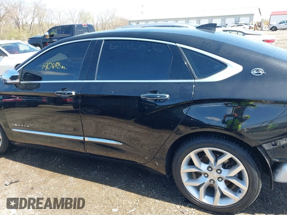2018 Chevrolet Impala Premier with VIN 2G1125S39J9105929, listed as a IAAI auction lot 41910209 with 140,698 mi miles and . Bid and sale history available at DreamBid. Image 15.