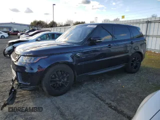2020 Land Rover Range Rover Sport SE z VIN SALWG2SU4LA701066, wystawiony jako Copart lot #47597345 z przebiegiem 97 553 mil mil oraz Szkoda całkowita • Salvage title. Historia ofert i sprzedaży dostępna na DreamBid. Obrazek 1.