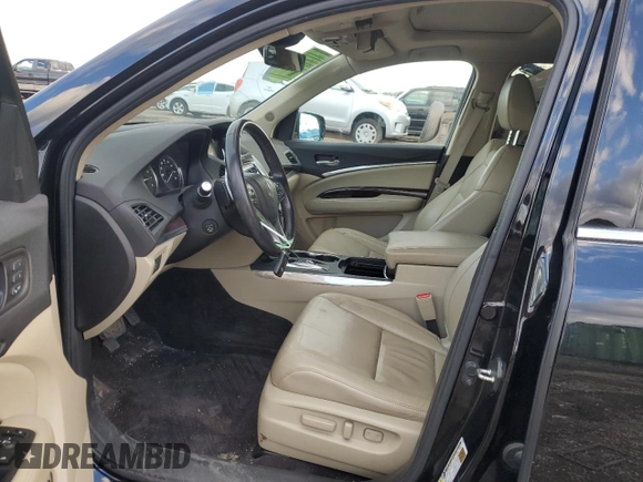 2016 Acura MDX w/Tech with VIN 5FRYD4H43GB060015, listed as a Copart auction lot 47367805 with 108,237 mi miles and Salvage Title. Bid and sale history available at carsss.com. Image 7.