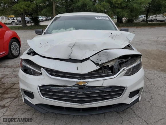 2017 Chevrolet Malibu LS with VIN 1G1ZB5ST5HF223268, listed as a Copart auction lot 75449814 with 152,511 mi miles and Non Repairable. Bid and sale history available at carsss.com. Image 5.