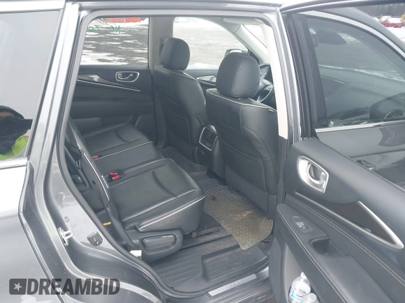 2019 Infiniti QX60 Luxe with VIN 5N1DL0MM3KC532832, listed as a IAAI auction lot 41576352 with 68,691 mi miles and . Bid and sale history available at DreamBid. Image 8.