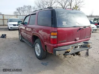 2002 Chevrolet Tahoe LT with VIN 1GNEK13Z42J169278, listed as a IAAI auction lot 41743076 with 227,870 mi miles. Bid and sale history available at carsss.com. Image 3.