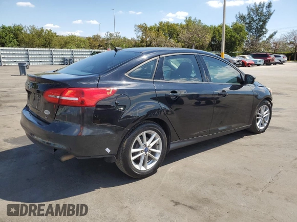 2017 Ford Focus SE with VIN 1FADP3F26HL221366, listed as a Copart auction lot 53295835 with 100,398 mi miles and Salvage Title. Bid and sale history available at carsss.com. Image 3.