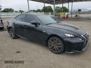 2014 Lexus IS 350 with VIN JTHBE1D2XE5013066, listed as a Copart auction lot 59711195 with 67,179 mi miles and Salvage title. Bid and sale history available at DreamBid. Image 4.