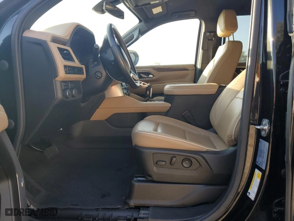 2021 Chevrolet Tahoe Premier with VIN 1GNSKSKD0MR478622, listed as a Copart auction lot 80138274 with 24,414 mi miles and Salvage Title. Bid and sale history available at carsss.com. Image 7.