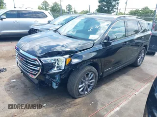 2024 GMC Terrain SLT z VIN 3GKALPEG1RL172200, wystawiony jako IAAI lot #42820609 z przebiegiem 37 648 mil mil oraz . Historia ofert i sprzedaży dostępna na DreamBid. Obrazek 2.