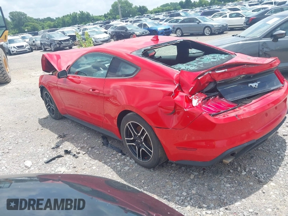 2022 Ford Mustang EcoBoost with VIN 1FA6P8TH1N5101991, listed as a IAAI auction lot 41575523 with 76,986 mi miles and . Bid and sale history available at DreamBid. Image 3.