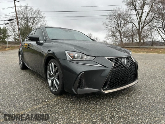2019 Lexus IS 300 with VIN JTHC81D22K5035098, listed as a Copart auction lot 64338005 with 165,348 mi miles and Clean title. Bid and sale history available at DreamBid. Image 2.