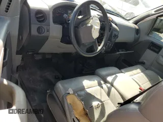 2007 Ford F-150 XL with VIN 1FTRF12287NA61703, listed as a Copart auction lot 47027105 with Not provided miles and Salvage title. Bid and sale history available at DreamBid. Image 8.