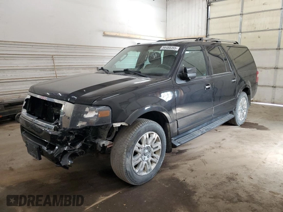 2013 Ford Expedition Max Limited z VIN 1FMJK2A57DEF59604, wystawiony jako Copart lot #56488355 z przebiegiem 216 768 mil mil oraz Szkoda całkowita • Salvage title. Historia ofert i sprzedaży dostępna na DreamBid. Obrazek 1.
